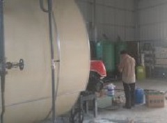 東營客戶10噸純凈水設(shè)備單級